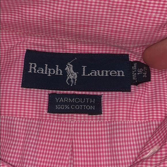 Ralph Lauren long sleeve button down size 16 - Picture 2 of 8